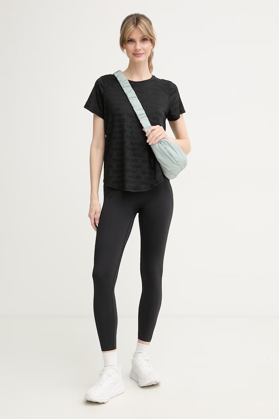 DKNY T-shirt damski DP6T1698 czarny AW26
