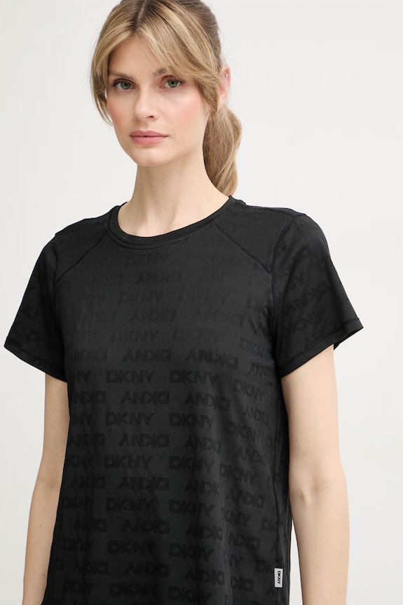 DKNY T-shirt damski czarny DP6T1698