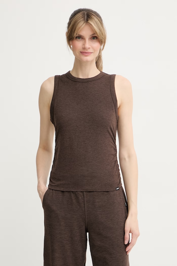 DKNY top damski brązowy DP6T1680