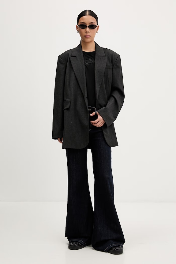 HUGO футболка жіноча бавовняна Damacia_8 50573353 чорний AW26