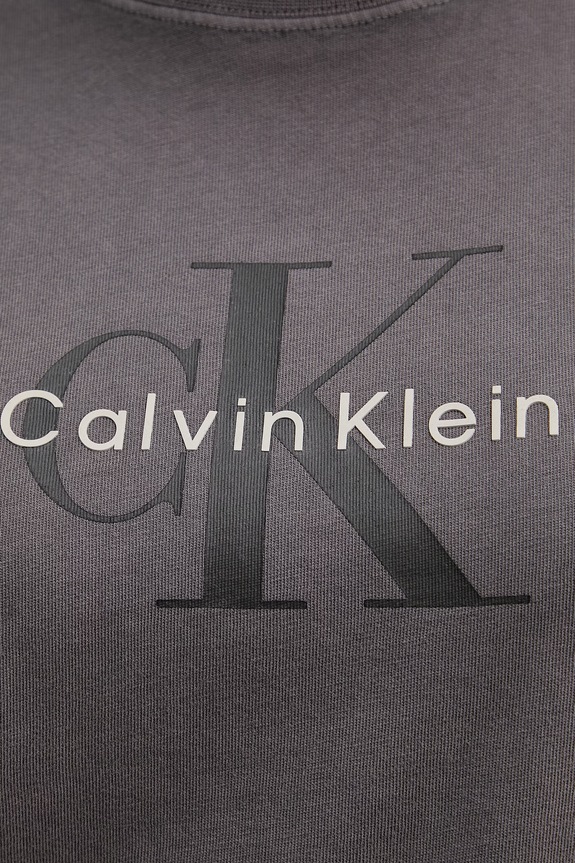 Calvin Klein Jeans tricou feminin din bumbac LV047G825G gri