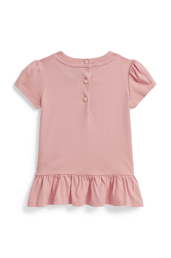 Polo Ralph Lauren kratka majica otroška bombažna 310B22683001 roza AW26
