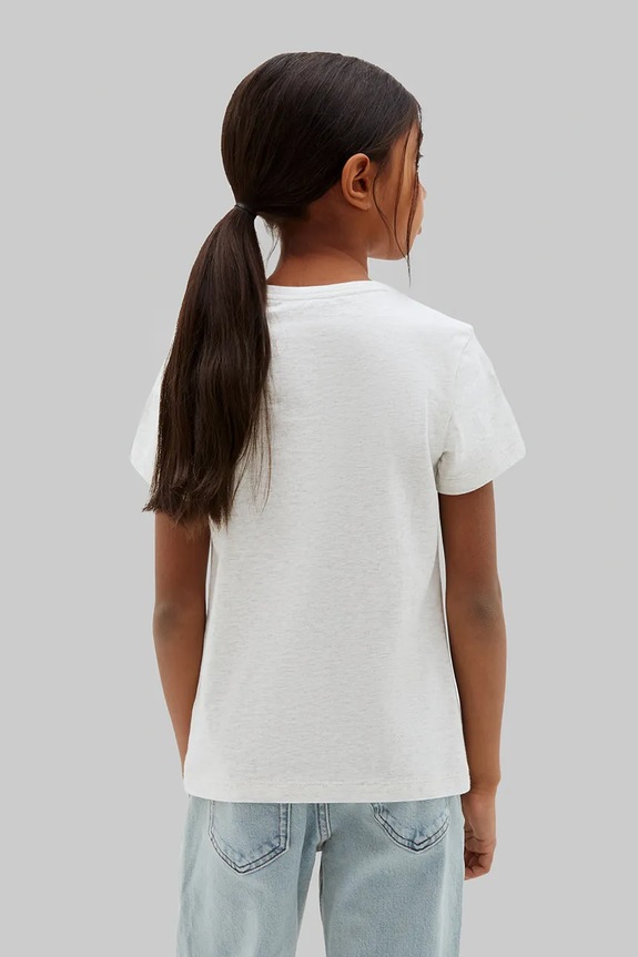 DÍVKA Calvin Klein Jeans tričko dětské bavlněné LVCKTJA35G.128.170.9BY2 šedá