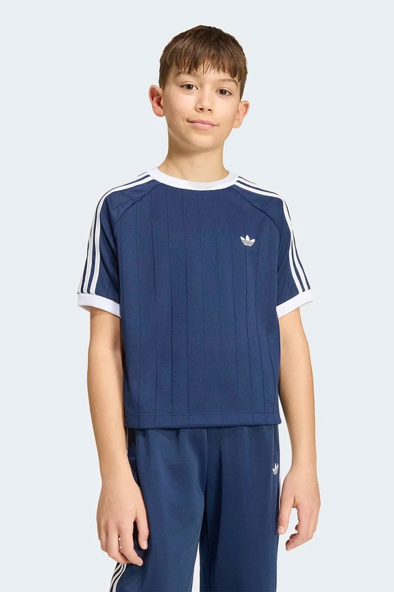adidas Originals t-shirt παιδικό σκούρο μπλε HZ9636