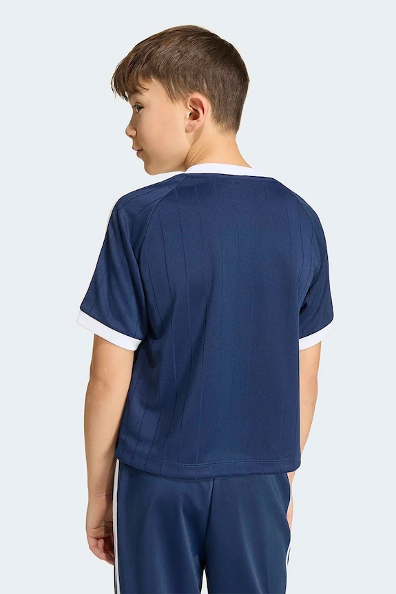 adidas Originals t-shirt παιδικό HZ9636 σκούρο μπλε