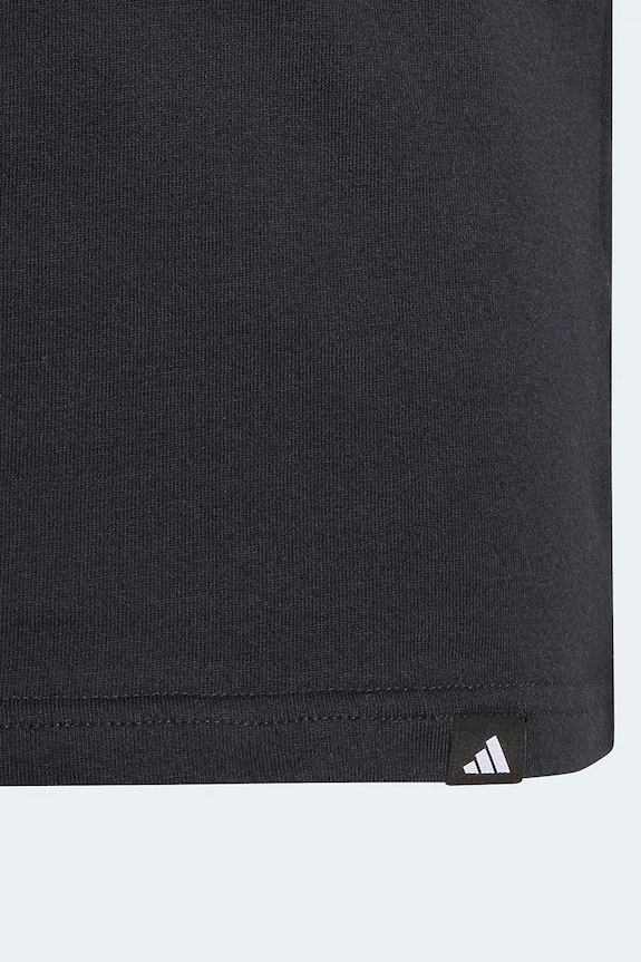 adidas majica za djecu od pamuka KE1609 crna