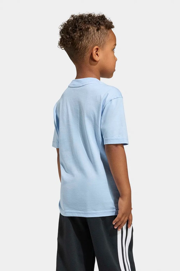 Adidas T-shirt παιδικό βαμβακερό KD6002 μπλε