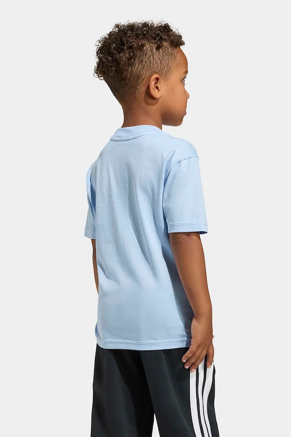 Adidas T-shirt παιδικό βαμβακερό KD6002 μπλε