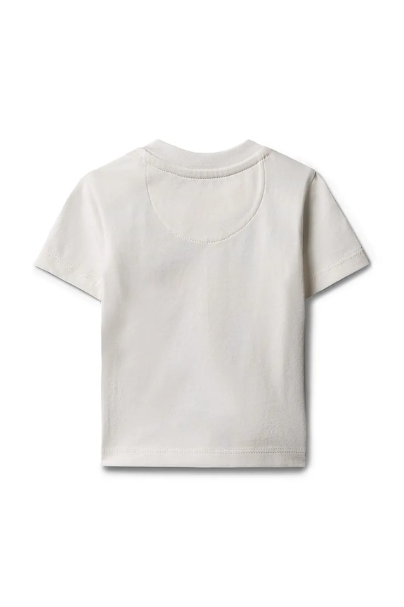 Calvin Klein Jeans tričko detské bavlnené s elastanom LV1CKTJA50.9BY2 biela AW26
