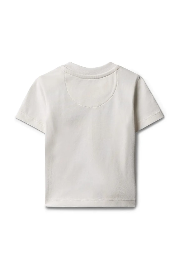Calvin Klein Jeans tričko detské bavlnené s elastanom LV1CKTJA50.9BY2 biela AW26