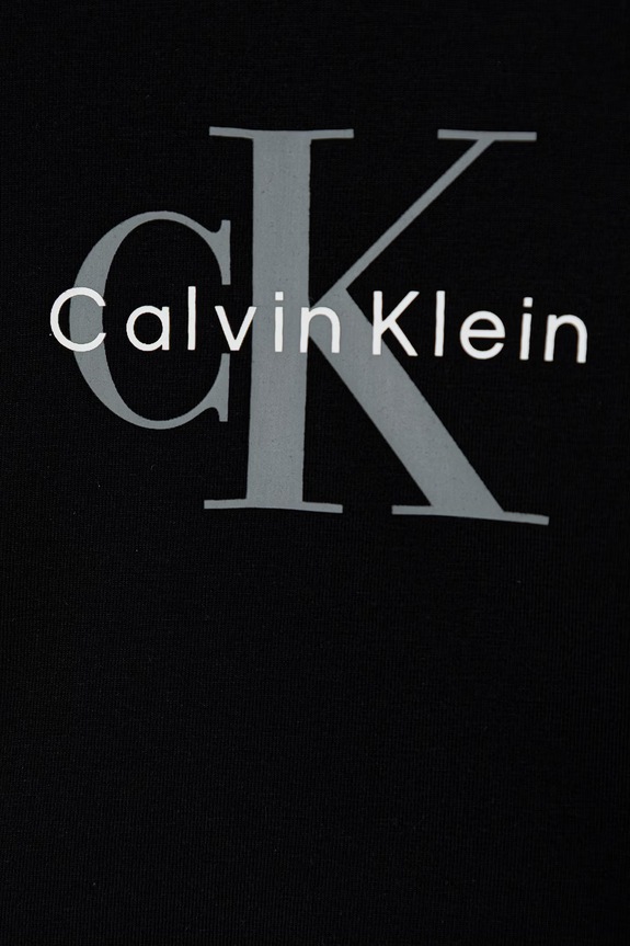 Αγορίστικα Calvin Klein Jeans t-shirt παιδικό βαμβακερό με ελαστάν LV1CKTJA50.9BY2 μαύρο