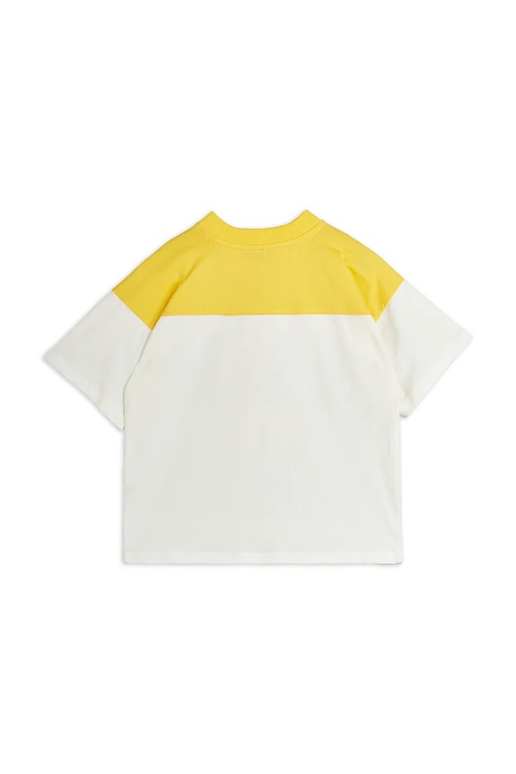 Chłopiec Mini Rodini T-shirt dziecięcy bawełniany Dog 26620122 biały