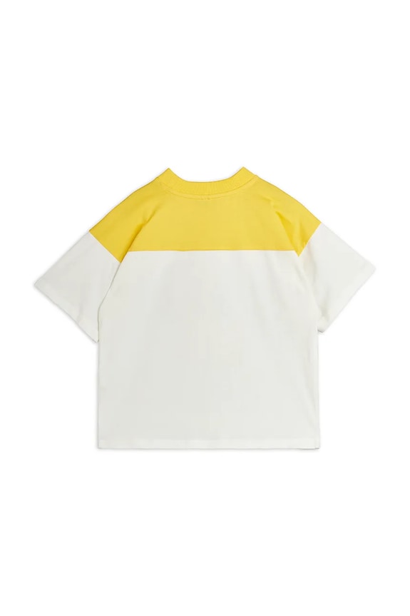 Chłopiec Mini Rodini T-shirt dziecięcy bawełniany Dog 26620122 biały