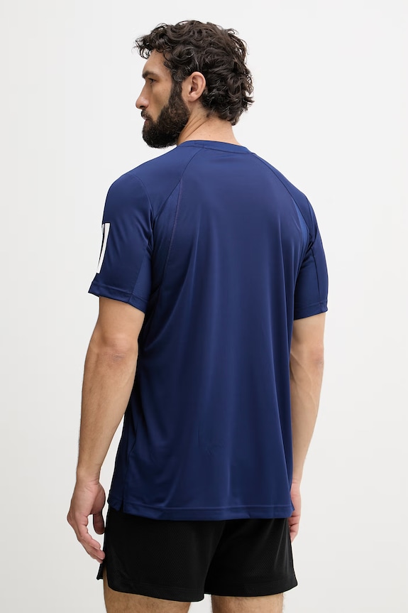 Odzież adidas Performance T-shirt sportowy męski TENNIS CLUB JN5730 granatowy