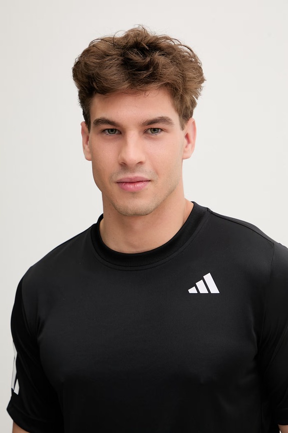adidas Performance T-shirt sportowy męski TENNIS CLUB czarny JG0978
