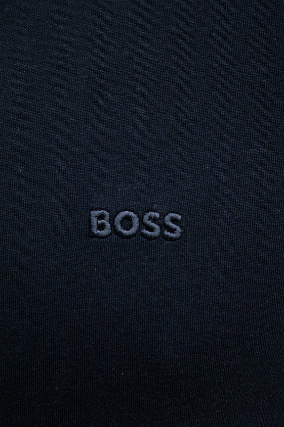 BOSS majica za muškarce od pamuka Thompson 50565995 mornarsko plava