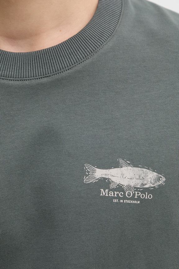 Marc O'Polo t-shirt da uomo in cotone 5000014280 verde