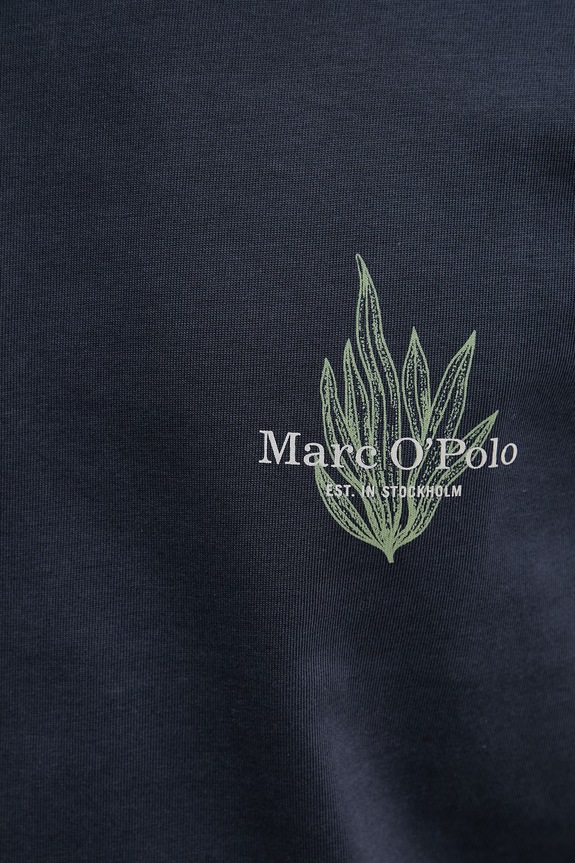 Marc O'Polo t-shirt da uomo in cotone 5000014277 blu navy