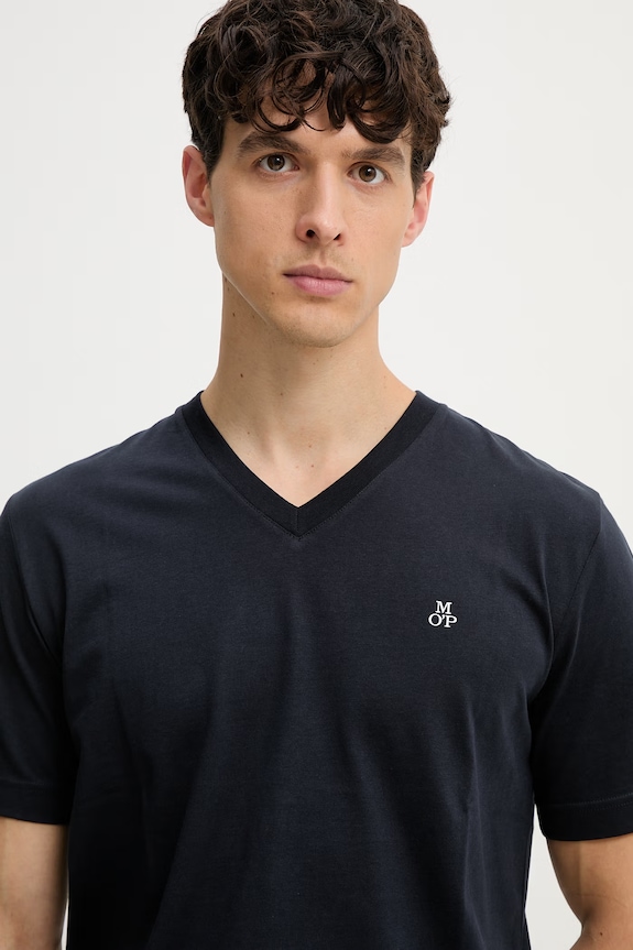 Marc O'Polo T-shirt męski bawełniany granatowy 5000014267