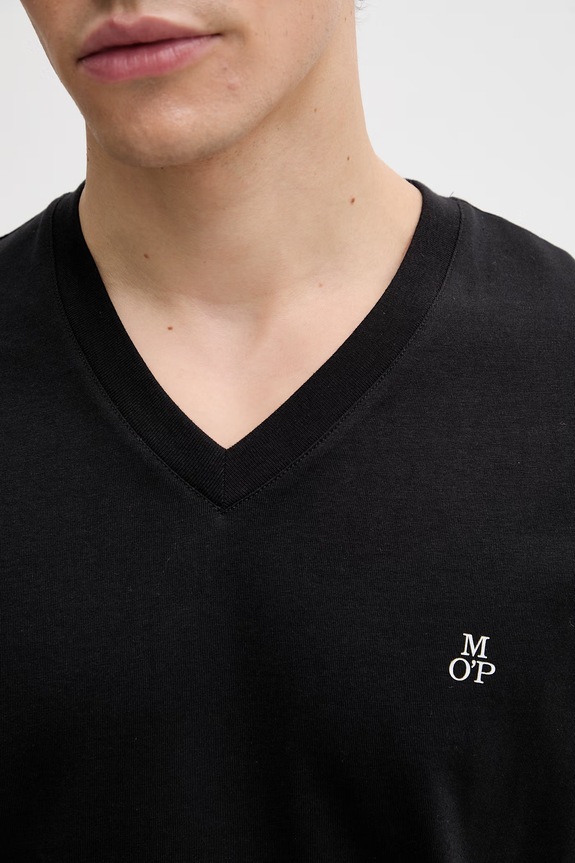 Marc O'Polo t-shirt da uomo in cotone 5000014267 nero