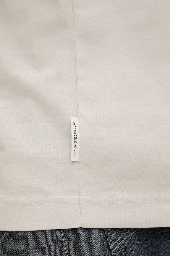 Marc O'Polo T-shirt męski bawełniany 5000014265 szary