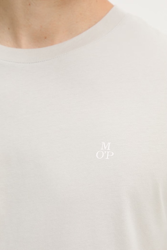 Marc O'Polo T-shirt męski bawełniany 5000014263 szary