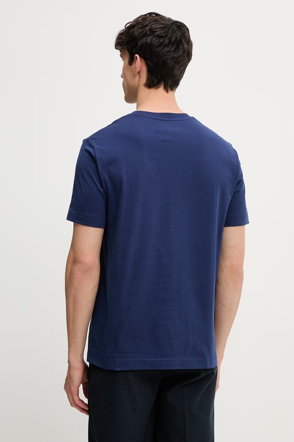 Îmbrăcăminte Marc O'Polo tricou pentru bărbați, din bumbac 5000014263 bleumarin