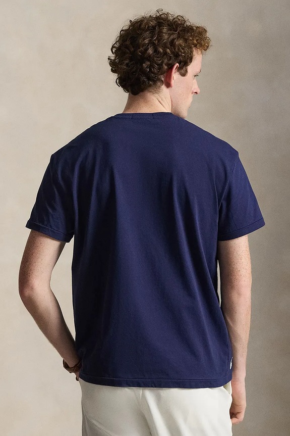 Polo Ralph Lauren tričko pánské bavlněné 710B20222 námořnická modř AW26
