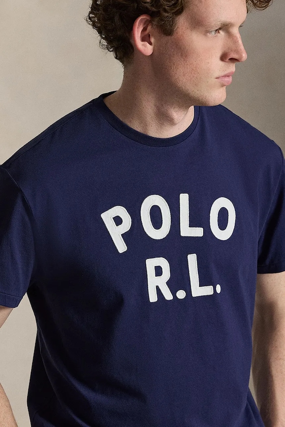 Polo Ralph Lauren tričko pánské bavlněné námořnická modř 710B20222