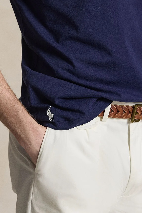Polo Ralph Lauren tričko pánské bavlněné 710B20222 námořnická modř