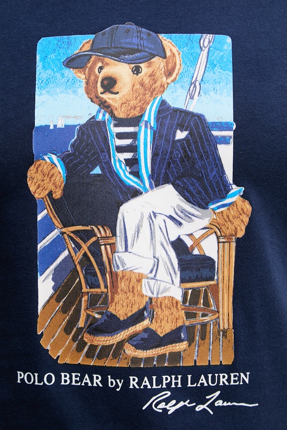 Polo Ralph Lauren t-shirt da uomo in cotone 710B21964 blu navy