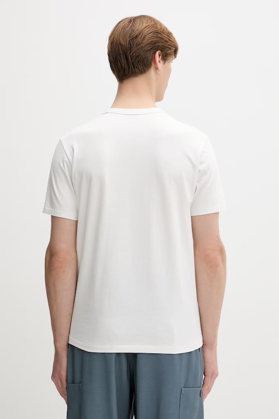 Odzież Kenzo T-shirt męski bawełniany FG65TS1624SG biały
