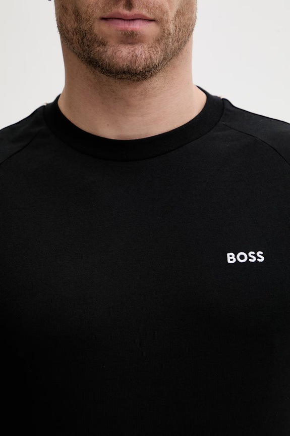 BOSS homewear majica kratkih rukava za muškarce od pamuka Iconic T-Shirt 50566985 crna