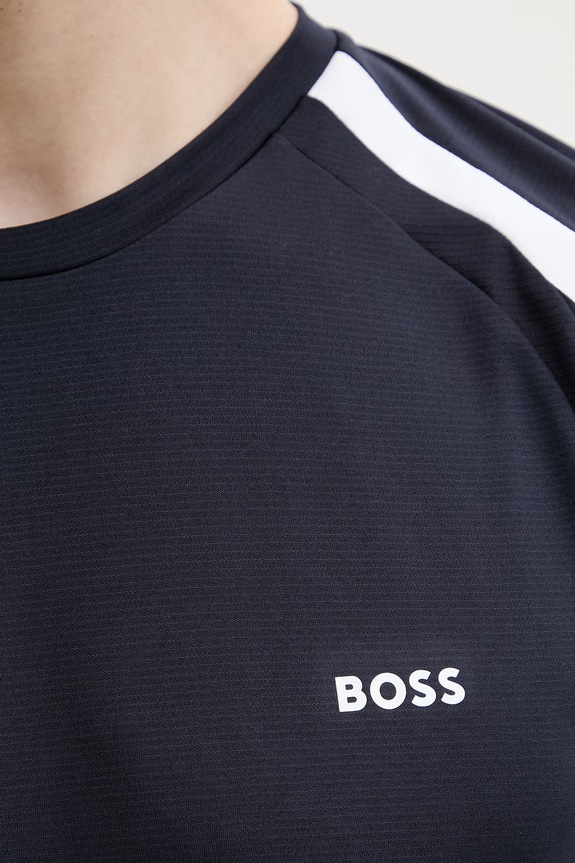 BOSS Green majica za muškarce TS_TOC Game 2 50564786 mornarsko plava