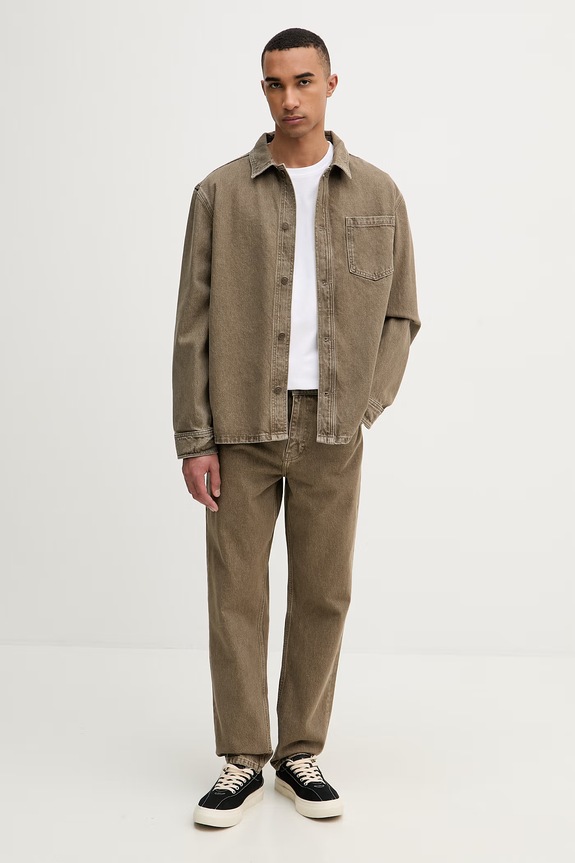 Les Deux T-shirt męski bawełniany 1002019 biały AW26
