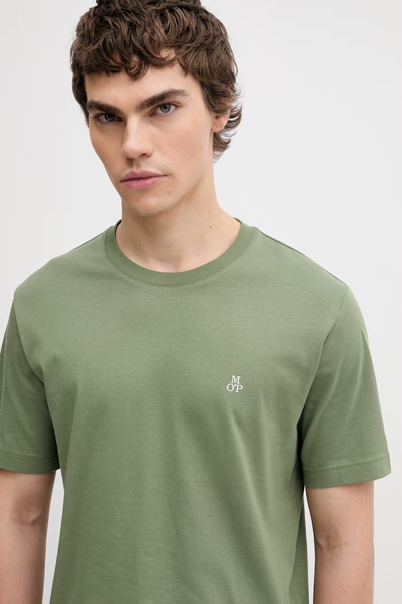 Marc O'Polo t-shirt da donna in cotone verde 5000014268