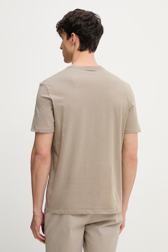 Oblečenie Calvin Klein tričko pánske bavlnené LV04LG811G béžová