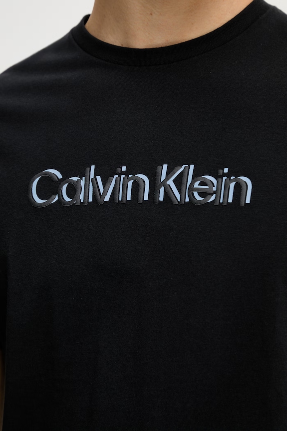 Calvin Klein tričko pánske bavlnené LV04LG809G čierna