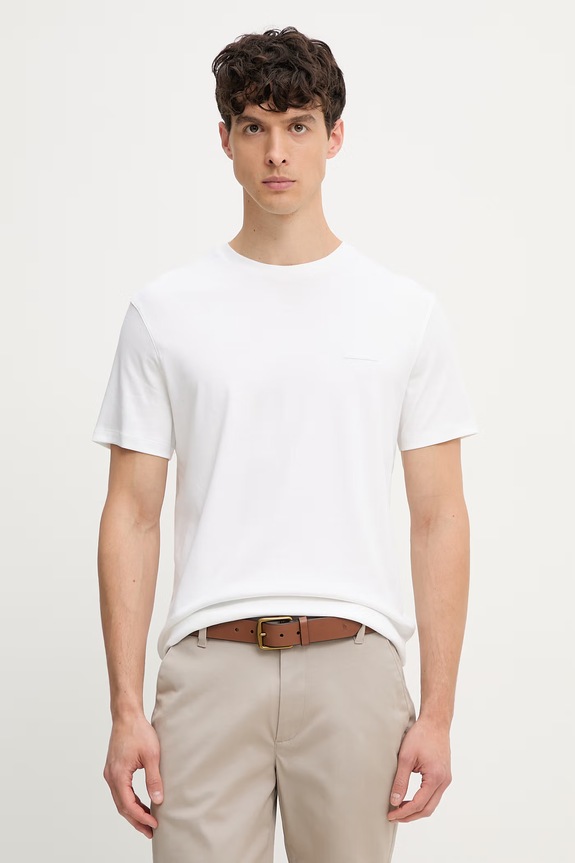 Calvin Klein tričko pánske bavlnené béžová LV04LG222G
