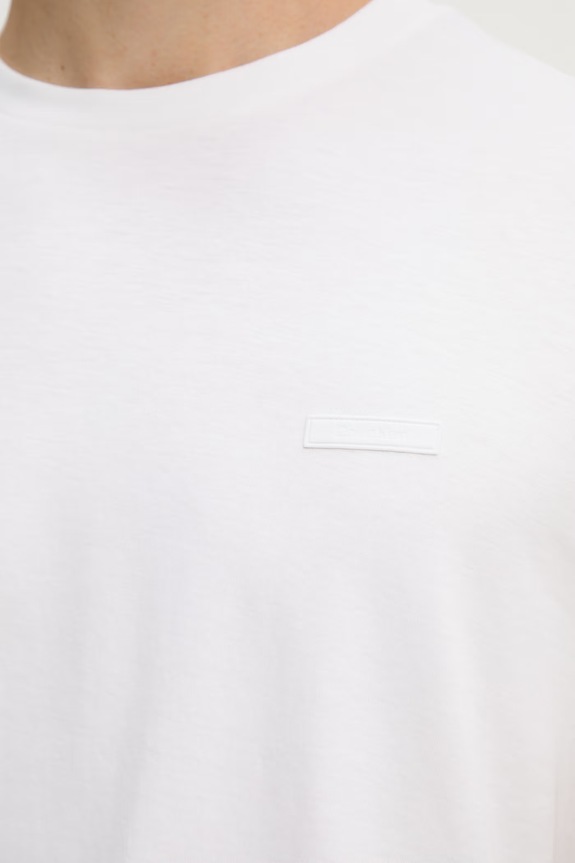 Calvin Klein tričko pánske bavlnené LV04LG222G béžová