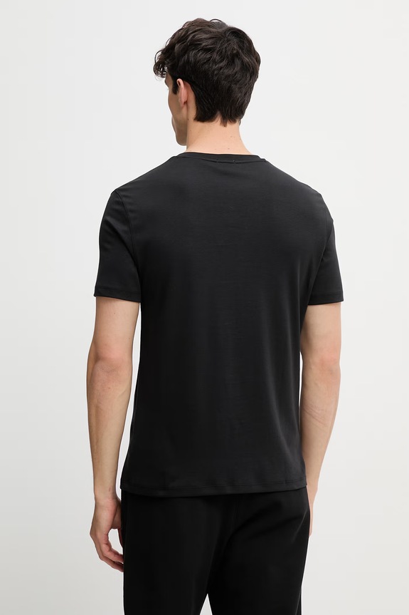 Oblečenie Calvin Klein tričko pánske bavlnené LV04LG222G čierna