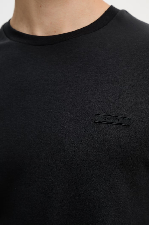 Calvin Klein tričko pánske bavlnené LV04LG222G čierna