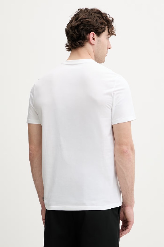Oblečenie Calvin Klein Jeans tričko pánske bavlnené LV04RG837G biela