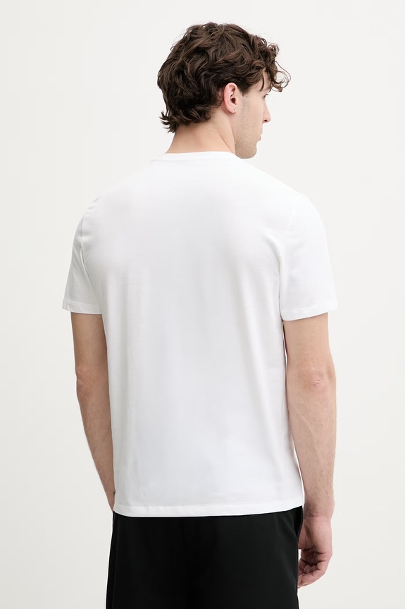 Odzież Calvin Klein Jeans T-shirt męski bawełniany LV04RG835G biały