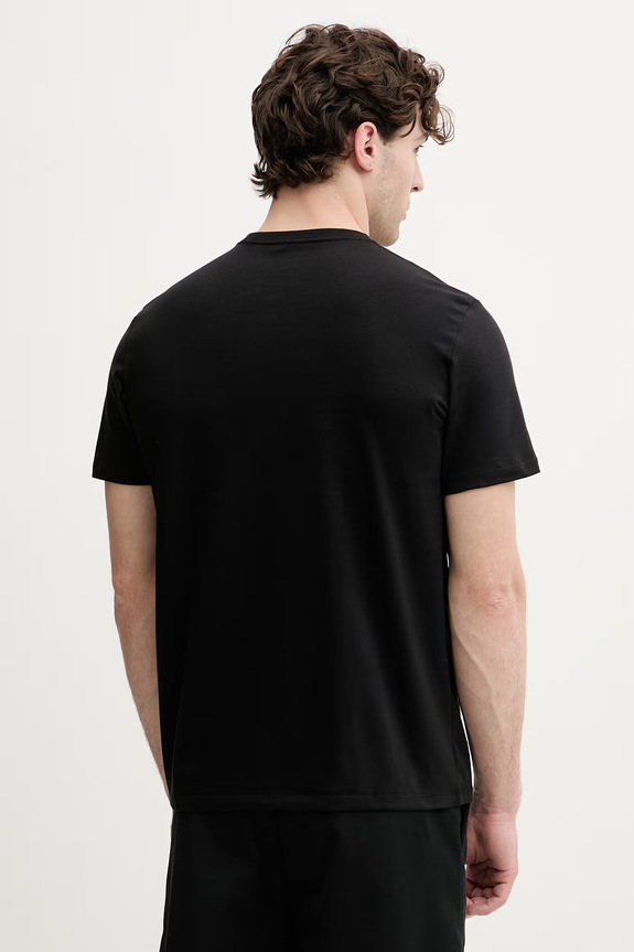 Oblečení Calvin Klein Jeans tričko pánské bavlněné LV04RG835G černá