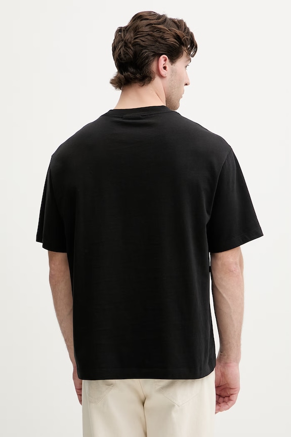 Oblečení Calvin Klein Jeans tričko pánské bavlněné LV04RG814G černá