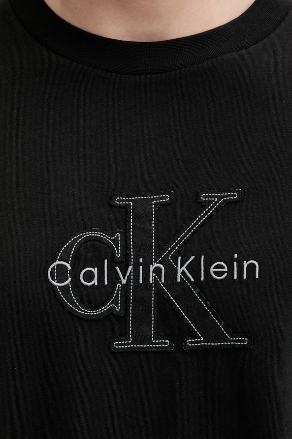 Calvin Klein Jeans tričko pánské bavlněné LV04RG814G černá