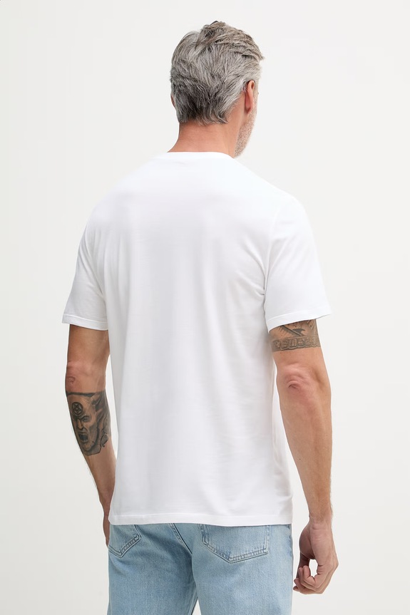 Îmbrăcăminte Calvin Klein Jeans tricou pentru bărbați, din bumbac LV04RG805G alb
