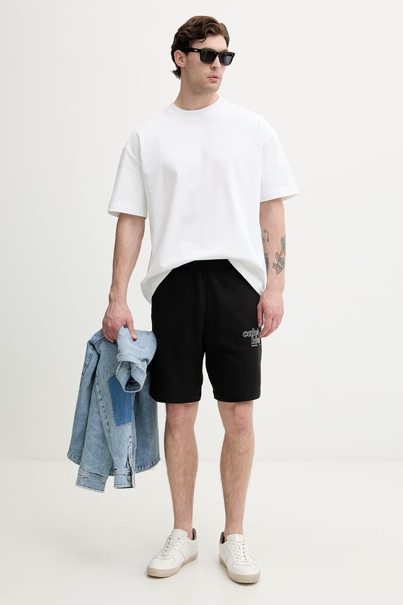 Calvin Klein Jeans тениска мъжка от памук LV04RAB806 бял AW26