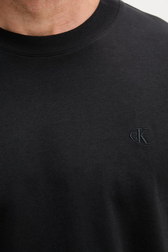 Calvin Klein Jeans tričko pánské bavlněné LV04RAB806 černá